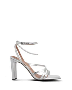 Belize Silver 9cm Heel