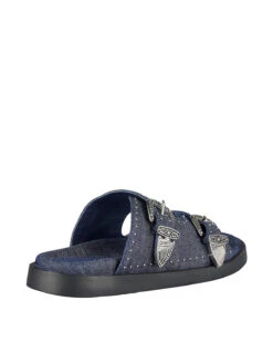 Eastwood Stud Footbed Denim/Silver -Femme Feet 5hxrW1v1SObjChs7imHH40i7A 86670.1710934143