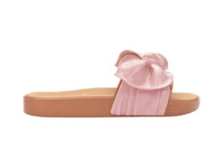 Melissa Beach Slide Next Gen Tie + Viktor & Rolf - Beige Pink