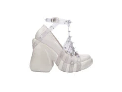 Melissa + Jean Paul Gaultier Punk Love Heel - White