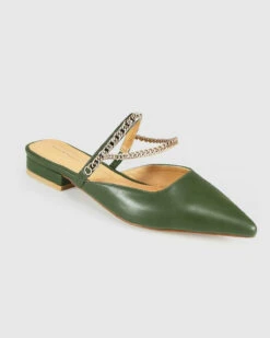 On The Go Leather Flat - Khaki -Femme Feet DEPaTk0QUr4onGzVSyy6Mglj4 56278.1711106319