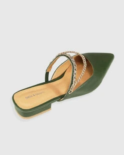 On The Go Leather Flat - Khaki -Femme Feet GAXQ2k VTIS9tYYdCETMbCQpE 77469.1711106319