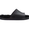 Melissa Fluffy Slide - Black -Femme Feet KtYDzemofG9xhy9EQNR V4df8 13143.1710848217