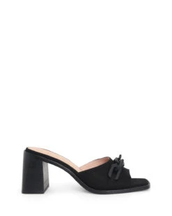 Rae Black 7.5cm Mule