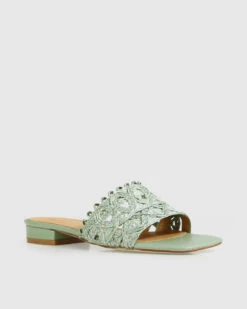 Can't Quit You Raffia Slide - Seafoam -Femme Feet TMhBtrV6t5K4Fh AokeKGZYac 85406.1710415620