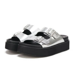 Ace Slide Silver/Black -Femme Feet WrmuK4DZiC2UILSfPnvd8yDEw 18428.1711107760