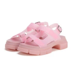 Jelly Sandal Clear Pink -Femme Feet a1ZL WwlQ1UXERDTFWuRlRoUw 35399.1711106697