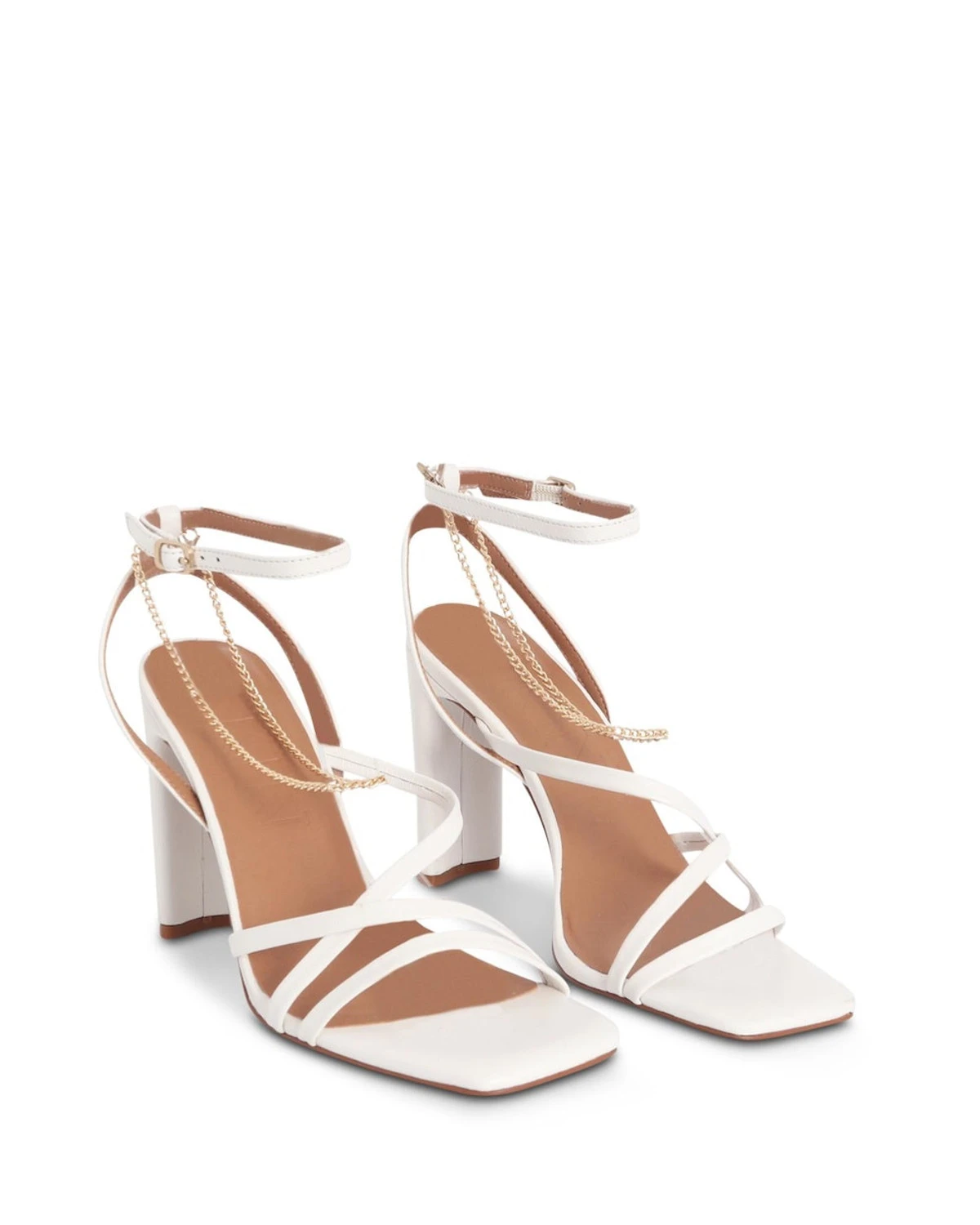 Belize White 9cm Heel 5 Belize White 9cm Heel - Image 3