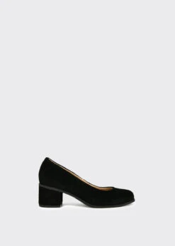 Royal RepubliQ Town Pump Suede Shoes Black