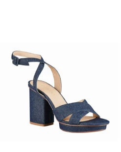 Eden Platform Heel Denim -Femme Feet etOCDKClxIuo nASUbCAGQXP4 56407.1710933477
