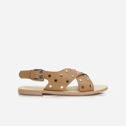 Kyra Sandal Tan/Silver - 100496867