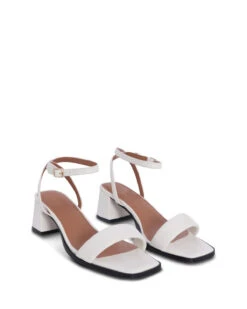 Puglia White 5cm Low Heel -Femme Feet jPqj xAaVDjCALwP7tXWOrFC4 84492.1711106382