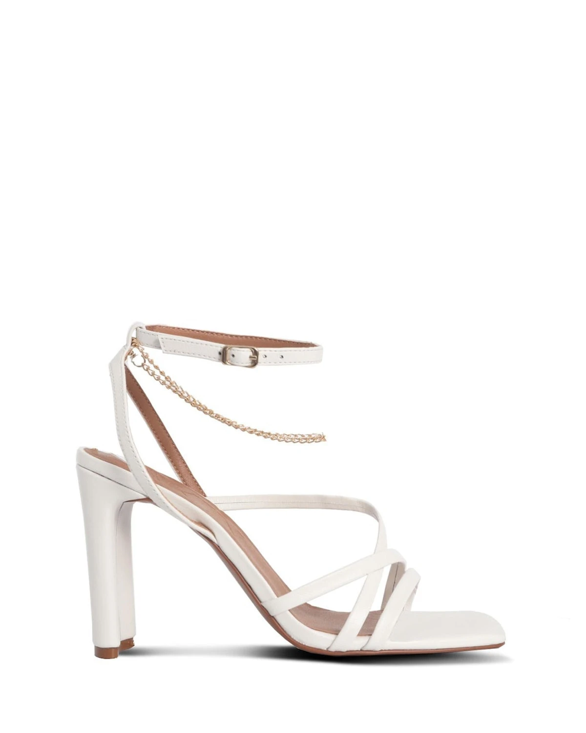 Belize White 9cm Heel 3 Belize White 9cm Heel